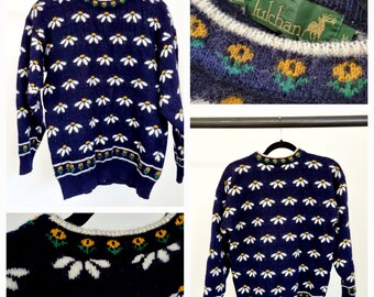 Tulchan Daisy Vintage Jumper MEDIUM - Etsy