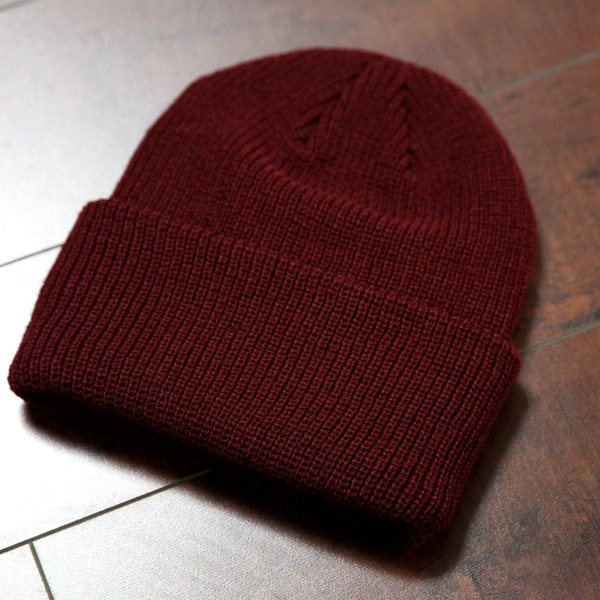 AcademyFits NEW Long Knit Winter Ultra Soft Beanie 9" Cuffed