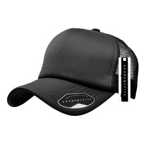 AcademyFits Foam Trucker Mesh Snapback Curve Visor #2074