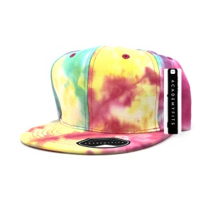 AcademyFits Tye Dye Snapback Flat Visor #2013TD
