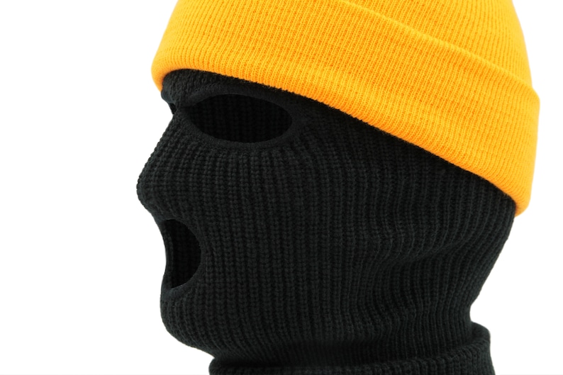 Download AcademyFits Three Hole Knit Ski Mask Long Beanie | Etsy