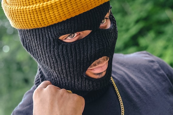 thumbnail image 2 of LERTREE 2 Pcs Fleece Ski Mask Winter Warm Thermal Balaclava For Men Women Windproof Face Cover (AU, Alpha, Medium, Large, Black Dark Gray 2 of 14
