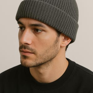 Waffle Beanie #6010