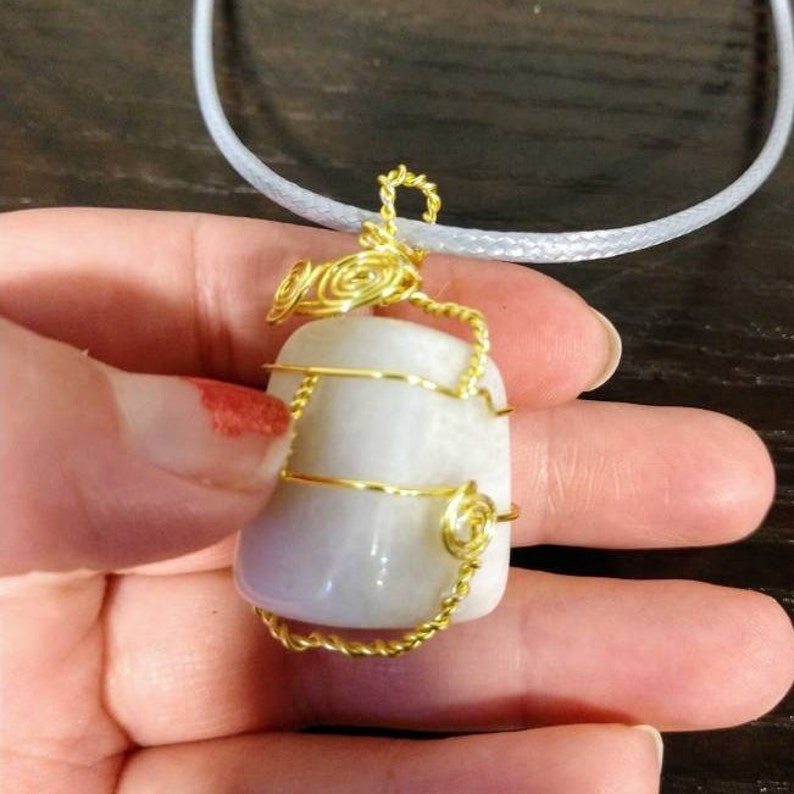 Rainbow Moonstone Necklace