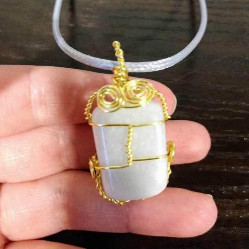 Rainbow Moonstone Necklace