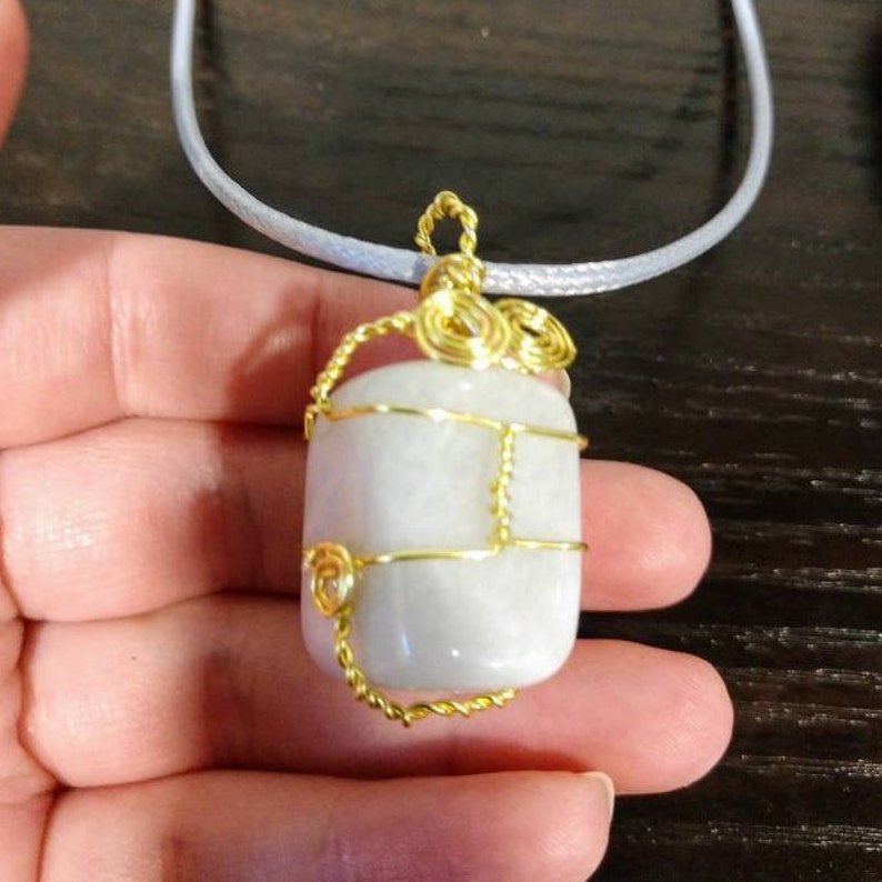Rainbow Moonstone Necklace