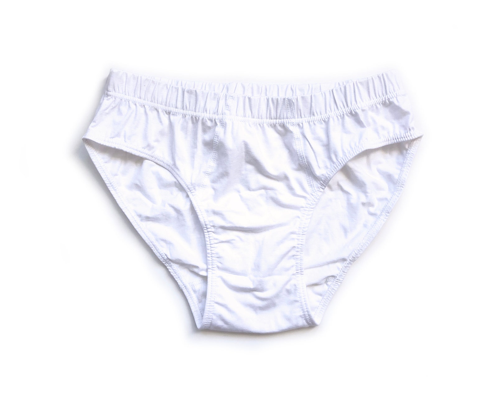Vintage Italian Deadstock Mens Boys White Cotton Briefs Etsy