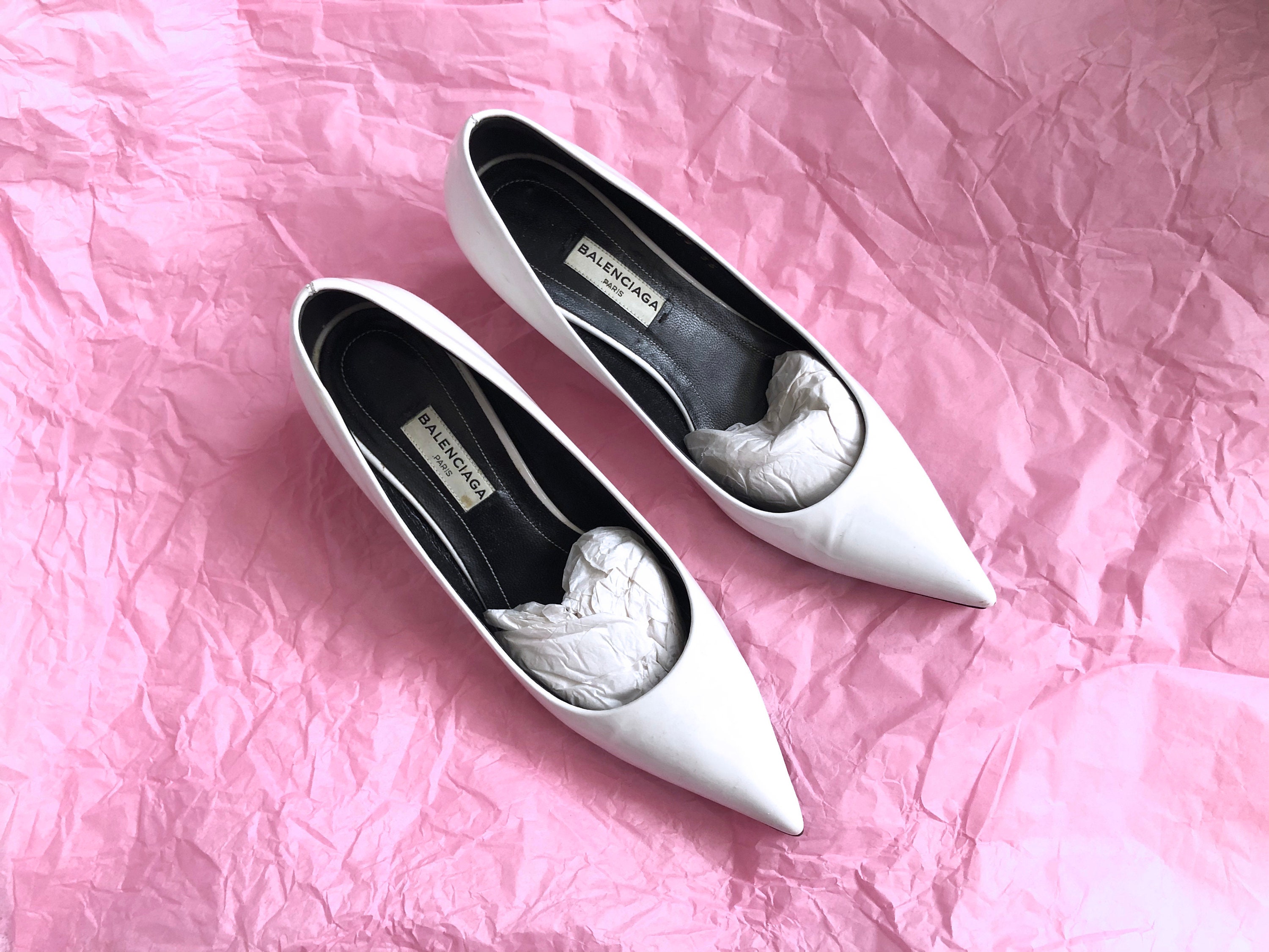 balenciaga talon slash pumps