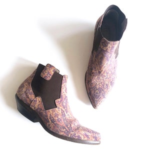 Cuban Heel Boots - Etsy Canada