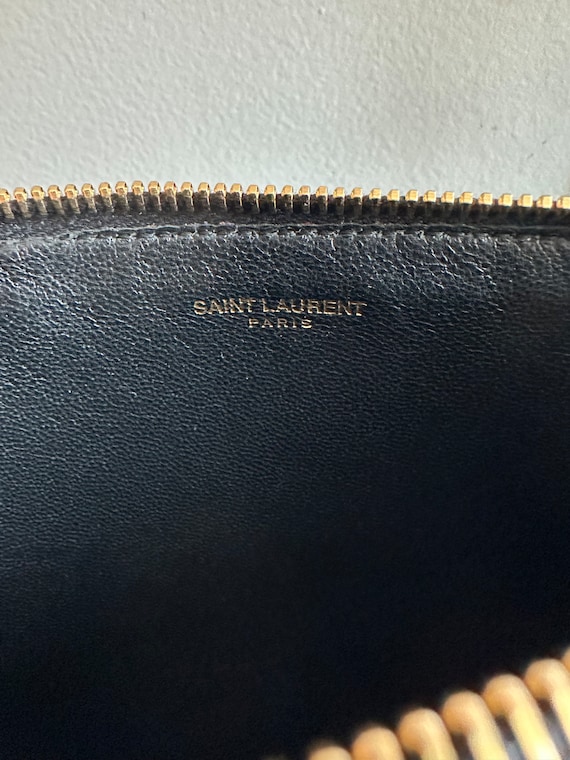 Pre-Owned Yves Saint Laurent YSL Paris Pouch Clut… - image 9