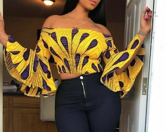 African print tops 2018 cheap