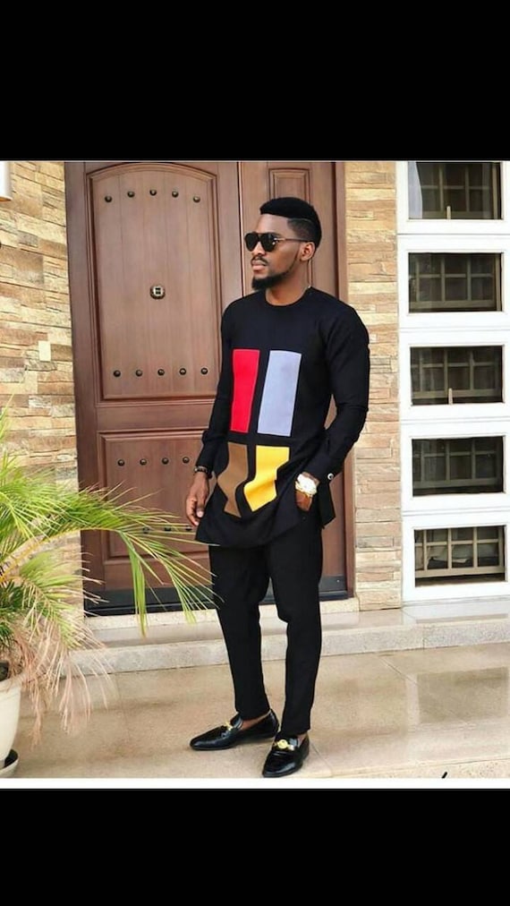 2 Piece African Dress for Men Dashiki Festival Suit Gift for Him African Attire Traditional Dashiki Men s Wedding Clothing Vintage Costume