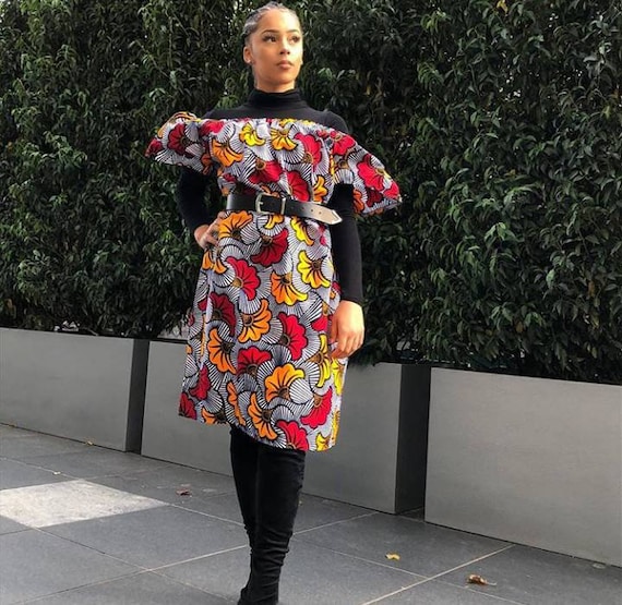 Joke African Dress African Short Dress Ankara Short Dress