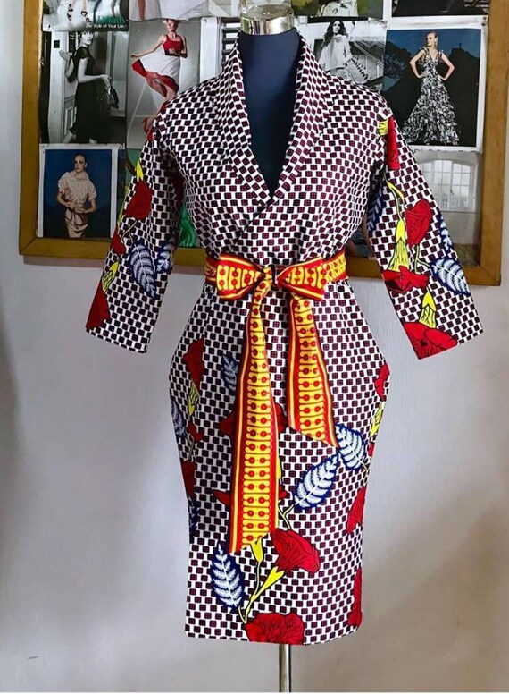 etsy wrap dress