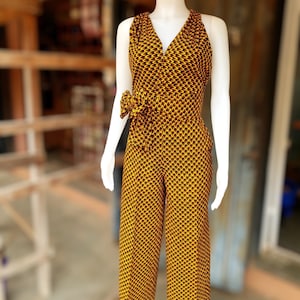 Anu African infinity jumpsuit / Ankara jumpsuit / women clothing