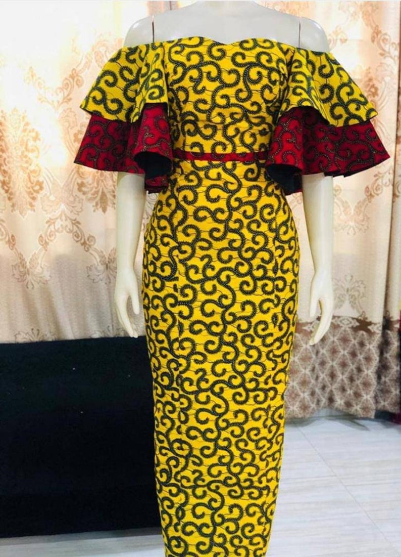 ankara maxi dresses