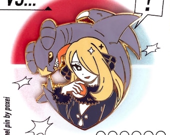 Champion Cynthia Enamel Pin