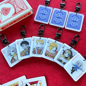 Dungeon Meshi Playing Card Charms