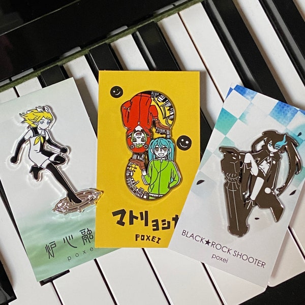 Vocaloid Song Enamel Pins Vol. 2