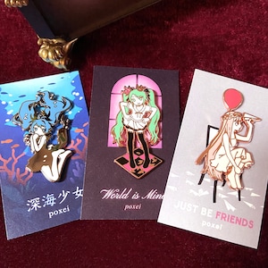 Vocaloid Song Enamel Pins Vol. 3