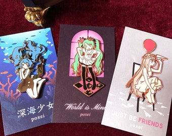 Vocaloid Song Enamel Pins Vol. 3