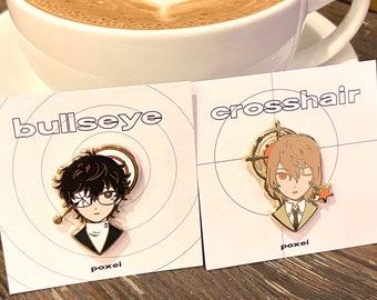 Emaille pins Joker & Akechi