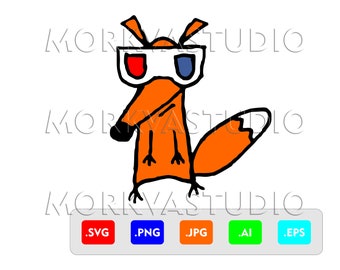 Download 3d Glasses Svg Etsy