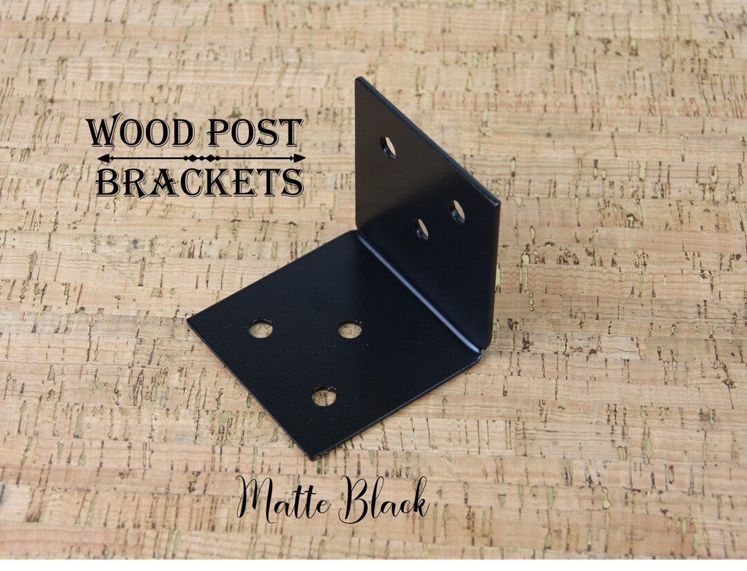 90 Degree Bracket for 4 Post, Wood Post Angle Bracket, 4x4 Bracket, Wood Post Bracket, Angle