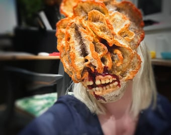 The Last of Us Clicker Mask: Handmade Latex Zombie Halloween Cosplay