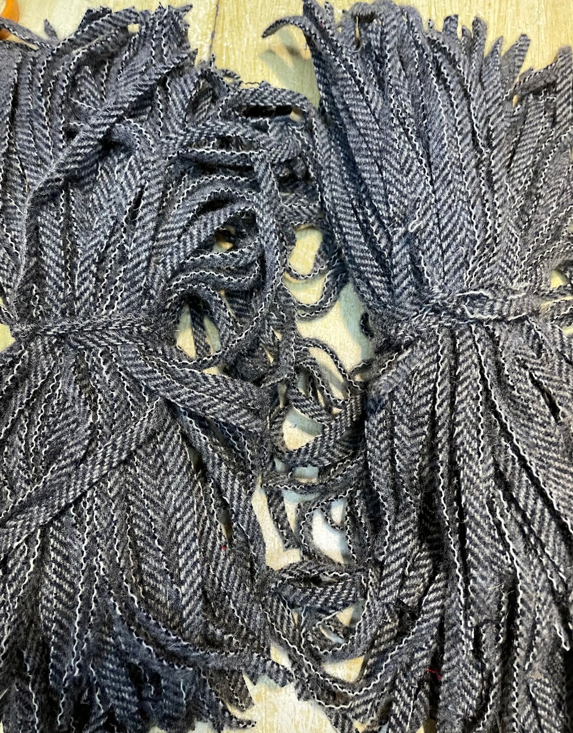 100 8 black white 12 herringbone wool rug hooking strips Etsy