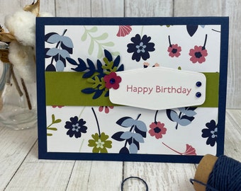 Birthday cards , Flowers ,Stampin Up, Card Stock,Blank cards