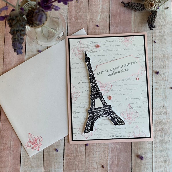 Paris Greeting Cards Etsy
