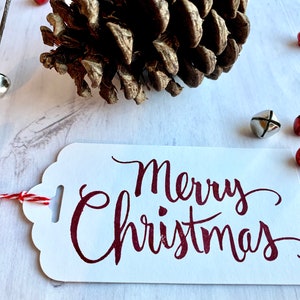 Christmas Gift Tags,Set of Tags,Xmas Gift Tags, Tags, Rustic Gift Tags, To and From Tags, Handmade Tags, Set of 4 gift tags