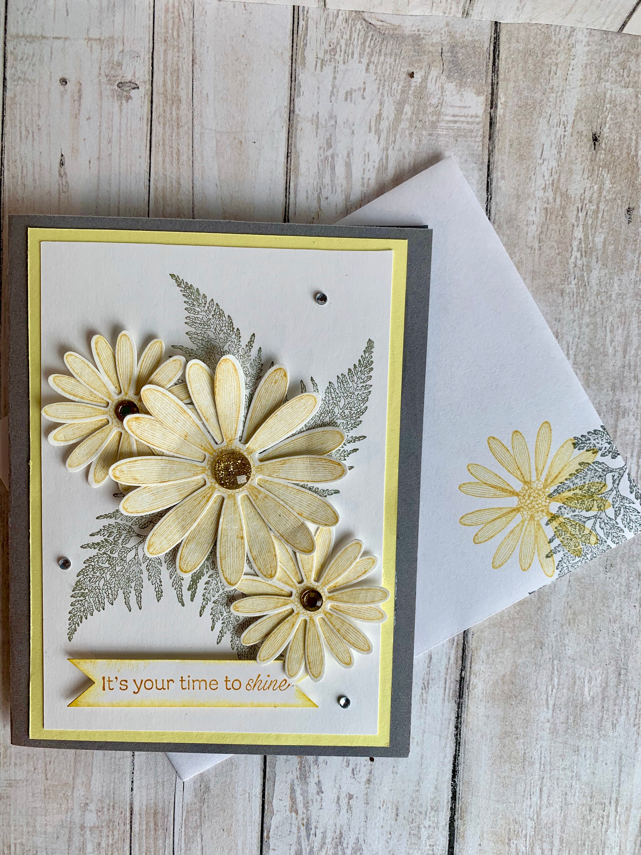 Handmade Daisy Greeting Card: Floral Birthday Card - Etsy