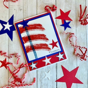 4 juillet, feux d'artifice, célébrations, cartes patriotiques, carte de fête indépendante, carte de célébration, cartes vierges, rouge blanc bleu, étoiles.