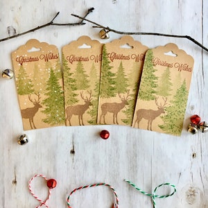 Set of Tags,Christmas Gift Tags, Xmas Gift Tags, Tags, Rustic Gift Tags, To and From Tags, Handmade