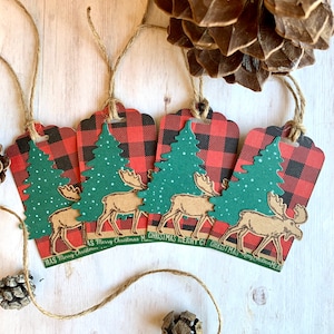 Set of Tags,Christmas Gift Tags, Xmas Gift Tags, Tags, Rustic Gift Tags, To and From Tags, Handmade