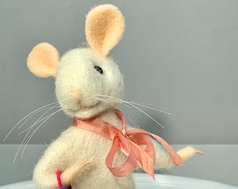 Aguja fieltro ratón