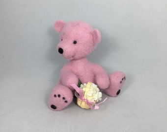 Oso fieltro de aguja