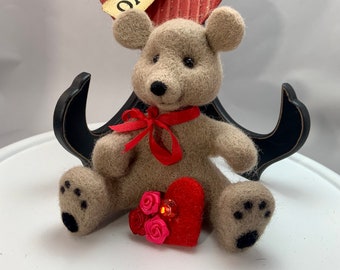 Oso fieltro de aguja