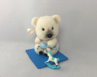 Oso fieltro de aguja