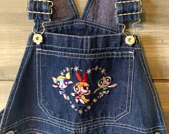 powerpuff girls overalls