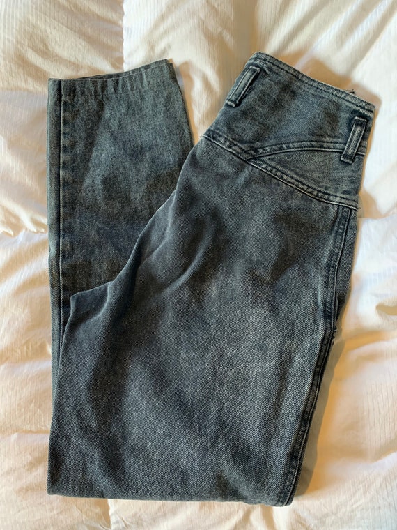 Vintage Black Jeans | High Waisted Jeans | BBBLue… - image 7