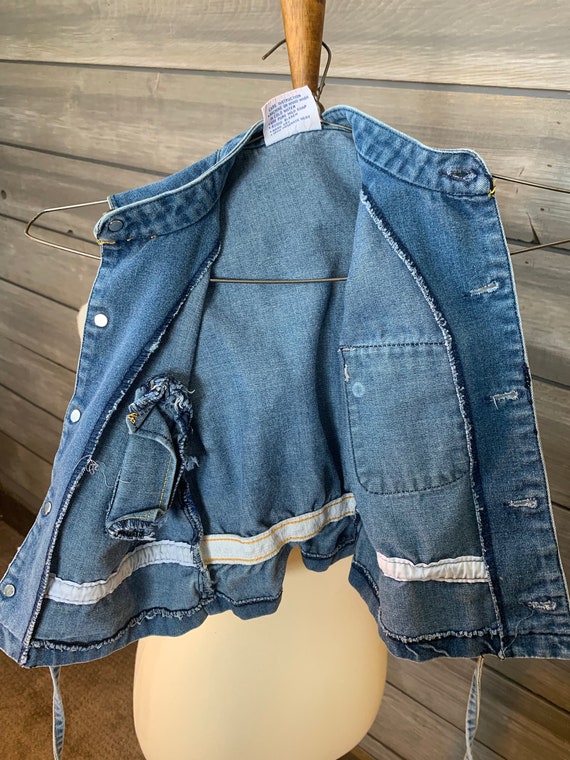 Vintage Kids Jean Vest | Calabash Kids Jean Vest … - image 6