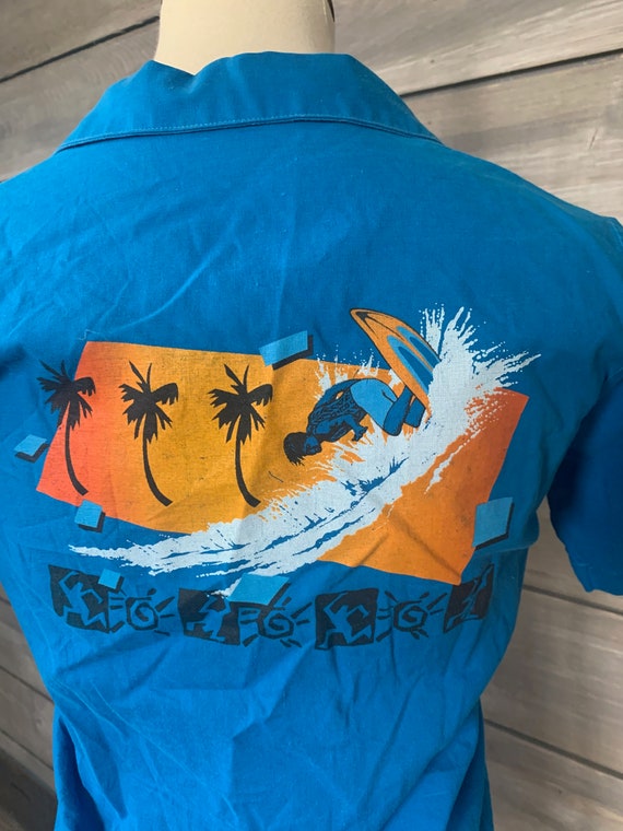 Vintage Hawaiian Shirt | KIDS Hawaii Surf Shirt S… - image 2