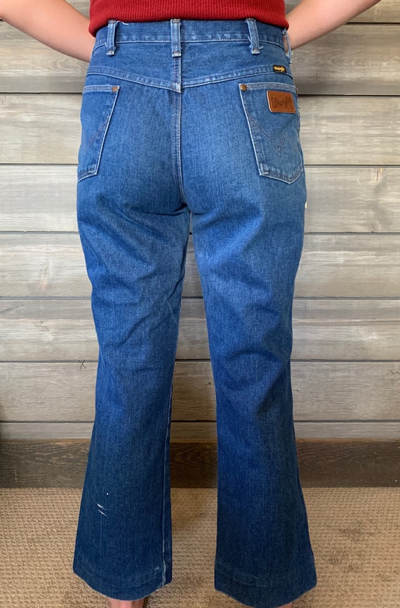 Vintage Wrangler Jeans | 1970's 401 High Waister … - image 6