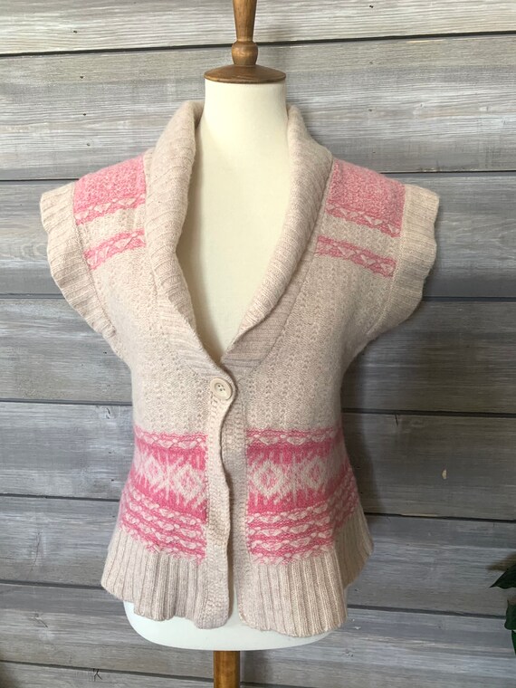Sweater Vest | Pendleton Wool Vest | Button up Sw… - image 2
