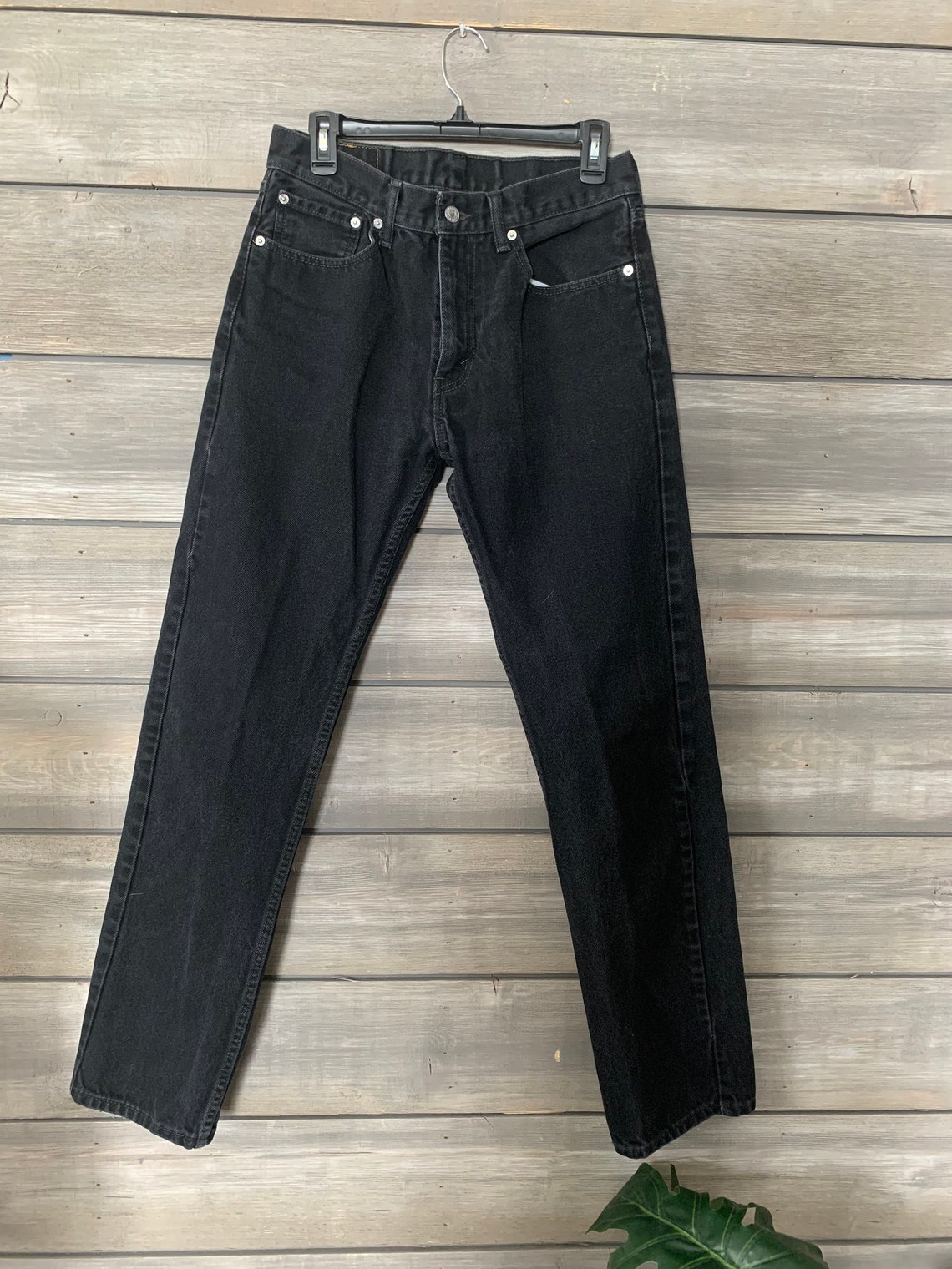 levis mom jeans black