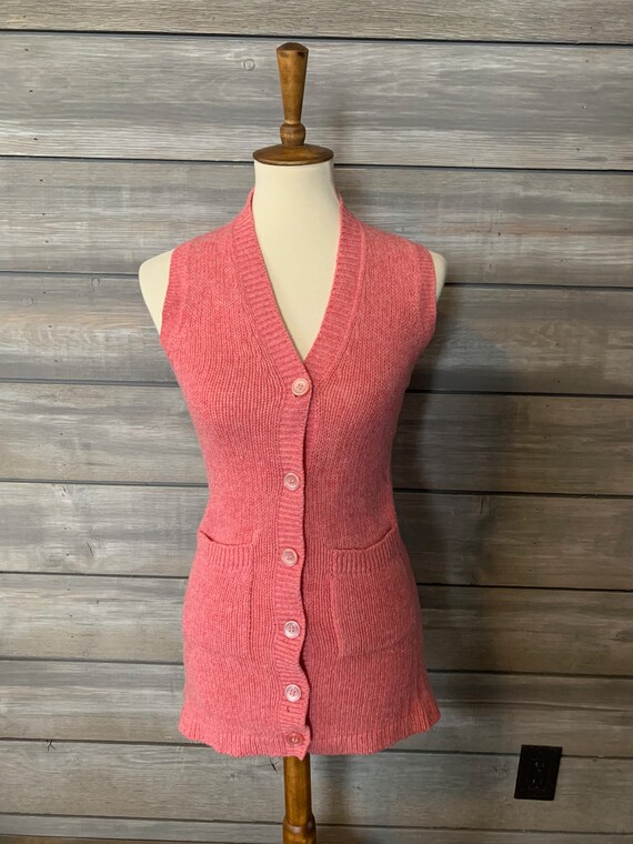 Vintage sweater vest retro Gem
