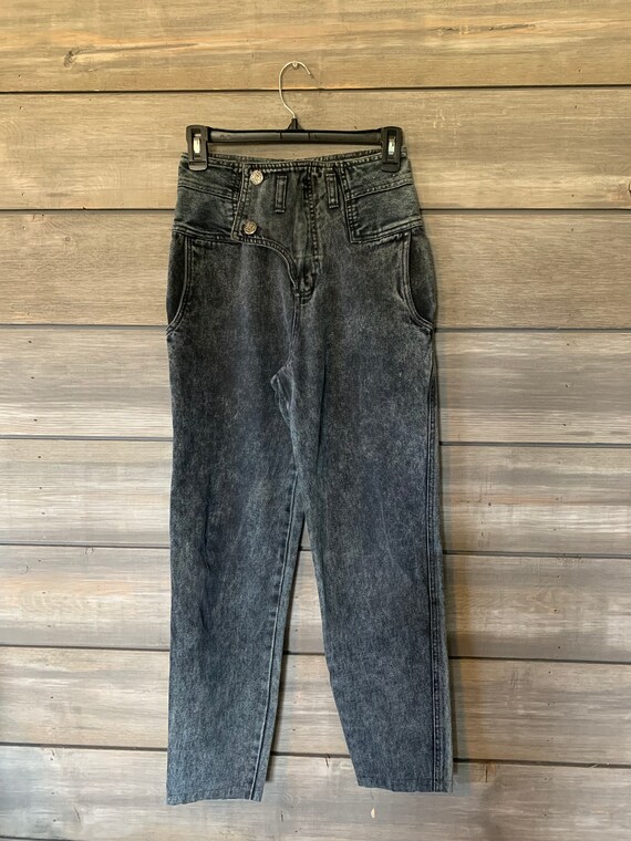 Vintage Black Jeans | High Waisted Jeans | BBBLue… - image 2